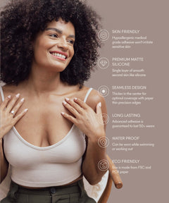 No-Show Nipple Covers - Round, photo 4