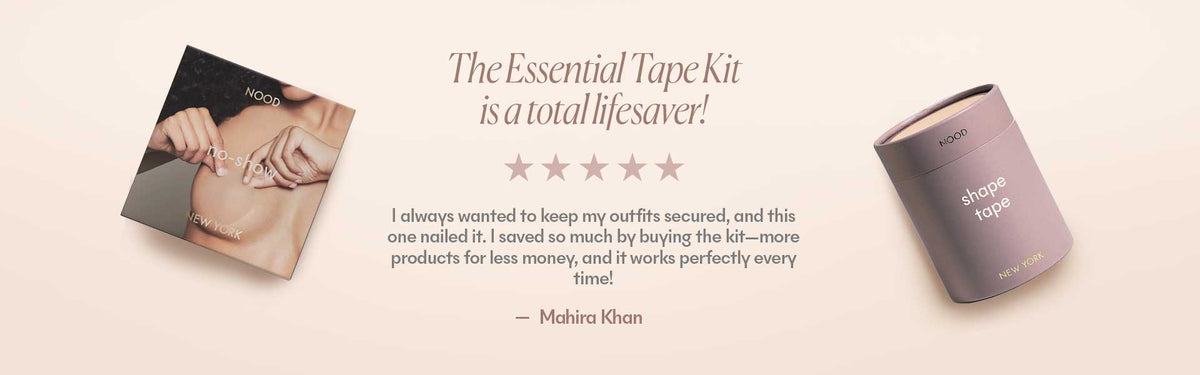 NOOD Essential Tape Kit customer review